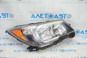Headlight front right Subaru Forester 14-16 bare SJ dorest halogen, dark, for polishing
