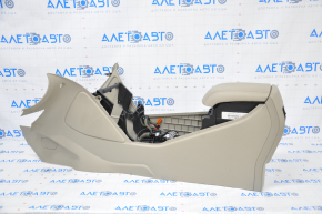 Central console armrest Ford C-max MK2 13-18 leather beige scratches