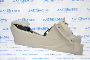 Central console armrest Ford C-max MK2 13-18 leather beige scratches