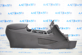Central console armrest and cup holders Ford Escape MK3 17-19 black, scratches
