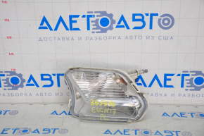 Left turn signal Ford Escape MK3 17-19 rest, white, with fog lights