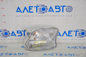 Right turn signal Ford Escape MK3 17-19 rest, white, with fog lights