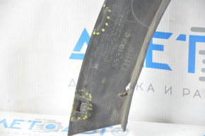 Front left wing arch trim Ford Explorer 11-15 pre-restoration, scuffing, broken guide, broken fastener
