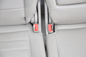 Rear row of seats 2 row Ford C-max MK2 13-18 leather beige dented seat belt latches