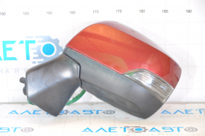 Side mirror left complete Subaru Forester 14-16 SJ 11 pins, turn signal, heated, red H2Q