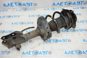 Shock absorber strut assembly front left Subaru Forester 14-16 SJ 2.0 automatic transmission torn support silent block