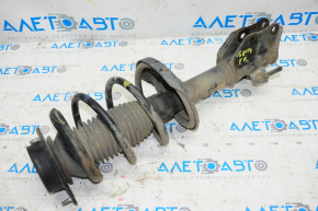 Shock absorber strut assembly front right Subaru Forester 14-16 SJ 2.0 automatic transmission torn support silent block