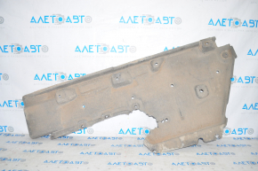 Right underbody protection Chevrolet Camaro 16-23 missing fragment