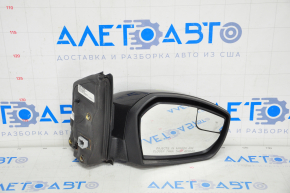 Side mirror right Ford Escape MK3 17-19 rest, 3 pins, black