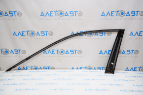 Upper door molding front right Cadillac CTS 14-19 frame, varnish peeled off
