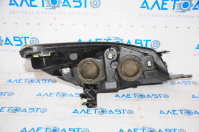 Headlight front left bare Ford Escape MK3 13-16 dorest halogen, without cover, for polishing, broken mount