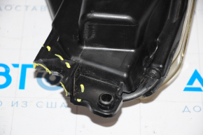 Headlight front left bare Ford Escape MK3 13-16 dorest halogen, without cover, for polishing, broken mount