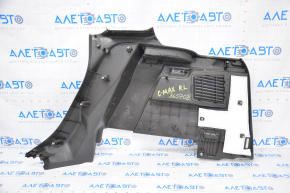 Left arch trim Ford C-max MK2 13-18 black scratches, 2 broken fasteners, worn
