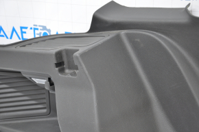 Left arch trim Ford C-max MK2 13-18 black scratches, 2 broken fasteners, worn