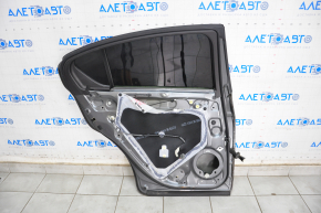 Door assembly rear left Acura ILX 13-15 pre-rest, graphite NH737MX, bumpers