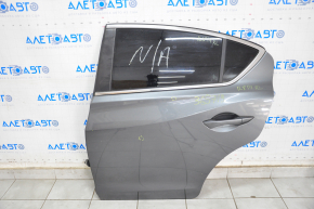 Door assembly rear left Acura ILX 13-15 pre-rest, graphite NH737MX, bumpers