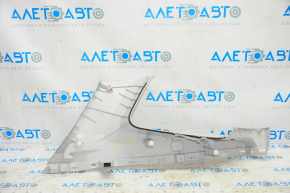 Lower right rear pillar trim Subaru Forester 14-18 SJ gray, broken mount, plastic turned white