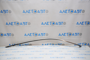 Upper door molding front right Infiniti Q50 14-20 chrome dent