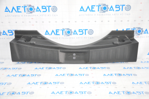 Nissan Rogue 14-20 trunk opening trim black scratch, worn