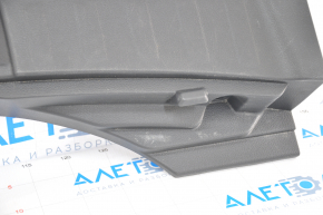 Nissan Rogue 14-20 trunk opening trim black scratch, worn