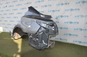Quarter wing rear left Infiniti Q50 14-20 blue, made, dented