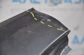 Quarter wing rear right Infiniti Q50 14-20 blue, painted, dents, bump