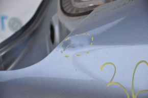 Quarter wing rear right Infiniti Q50 14-20 blue, painted, dents, bump