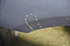 Quarter wing rear right Infiniti Q50 14-20 blue, painted, dents, bump