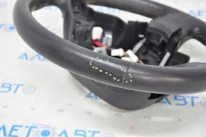 Steering wheel bare Acura ILX 13-15 leather black, scratch