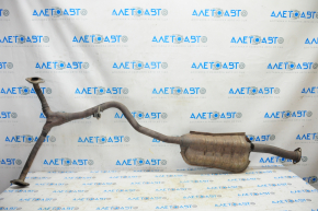 Exhaust line middle part Subaru Forester 14-18 SJ 2.0