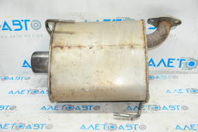 Muffler rear part barrel right Subaru Forester 14-18 SJ 2.0 with nozzle