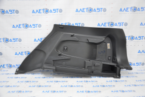 Right arch trim Nissan Rogue 14-16 black under 2 rows of scratches, worn