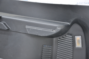 Right arch trim Nissan Rogue 14-16 black under 2 rows of scratches, worn