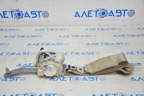 Passenger seat belt Acura ILX 13-13 beige, chemically treated