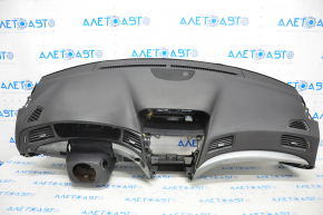 Dashboard front panel with AIRBAG Acura ILX 13-17 black, rusty pyropatron