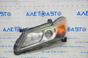 Front left headlight complete Acura ILX 13-15 prerest, xenon, for polishing