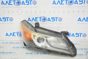 Front right headlight complete Acura ILX 13-15 prerest, xenon, for polishing