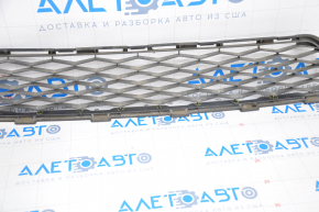 Lower grille front bumper Nissan Rogue 14-16 grille cracks