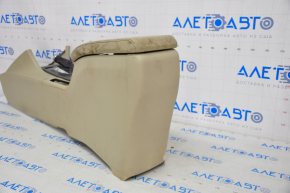 Console center armrest and cup holders Acura ILX 13-22 beige, dry cleanable