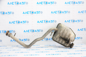 Muffler rear part with barrel left Dodge Challenger 15-16 5.7