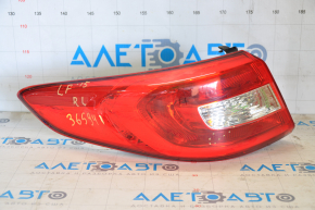 Light outer wing left Hyundai Sonata 15-17 lamp, for polishing
