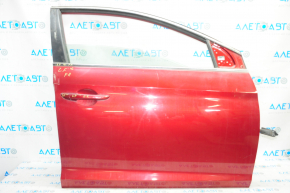 Door assembly front right Hyundai Sonata 15-19 red TR