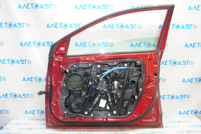 Door assembly front right Hyundai Sonata 15-19 red TR