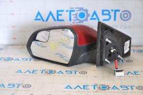 Side mirror left Hyundai Sonata 15-17 5 pins, red