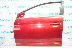 Door assembly front left Hyundai Sonata 15-19 red TR, butt