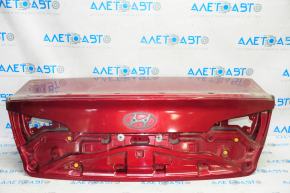 Trunk lid Hyundai Sonata 15-17 red TR