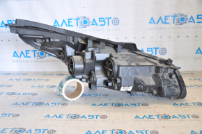 Headlight front left bare Hyundai Sonata 15-17 halogen with mount, cobweb, scratches