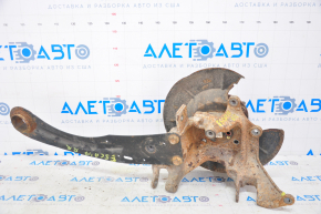 Trunnion with hub rear right Ford Escape MK3 13-19 with lever, with casing, rusty, without silent block