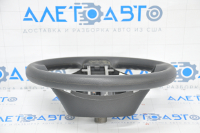 Naked steering wheel Nissan Rogue 14-16 rubber black