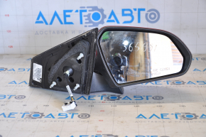 Side mirror right Hyundai Sonata 15-17 5 pins, red, scratch